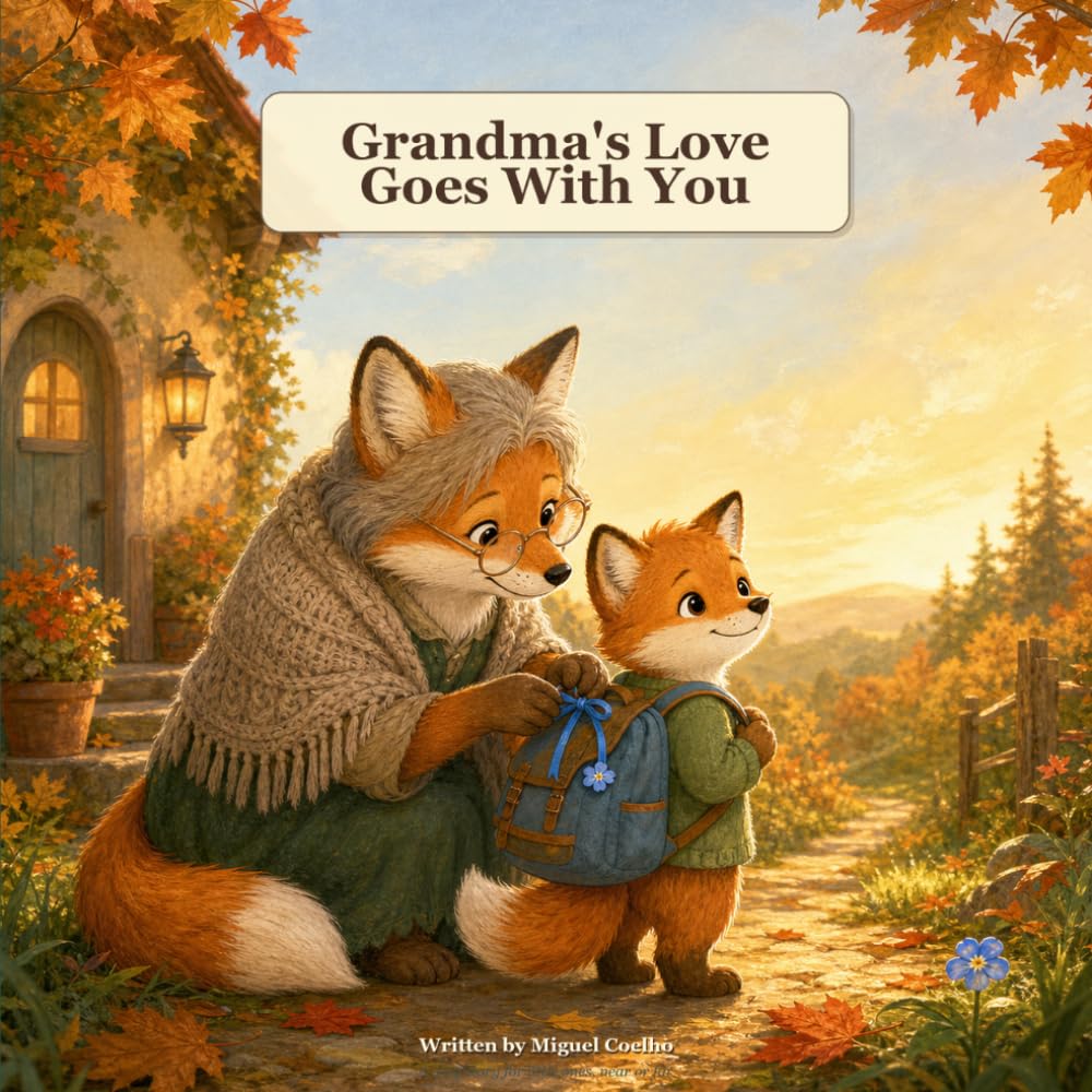 Grandma’s Love Goes With You: A cozy story for little ones, near or far