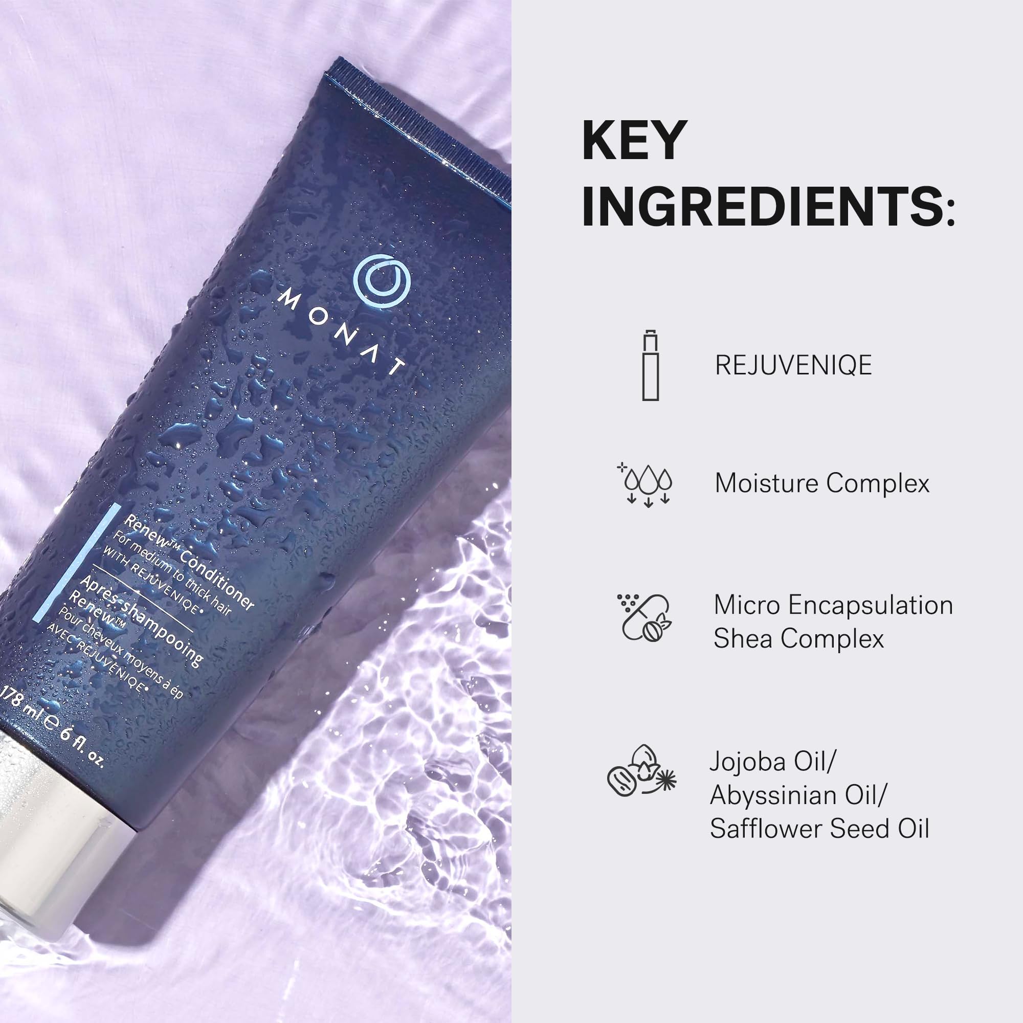 MONAT Renew Conditioner – Hydrating Silicone-Free Hair Care