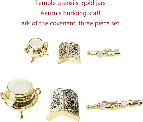 Miniatura 8 de El Arca del Pacto Artesanías Decorativas Suministros para el Hogar Decoración para Niños Niñas Niños Regalo de Cumpleaños Adornos Decorativos