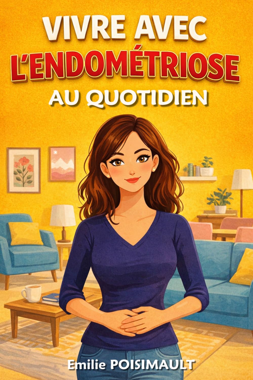 Vivre avec l'endométriose au quotidien.: Guide pratique pour soulager les douleurs, gérer la fatigue et mieux vivre au quotidien. Livre sur l'endométriose