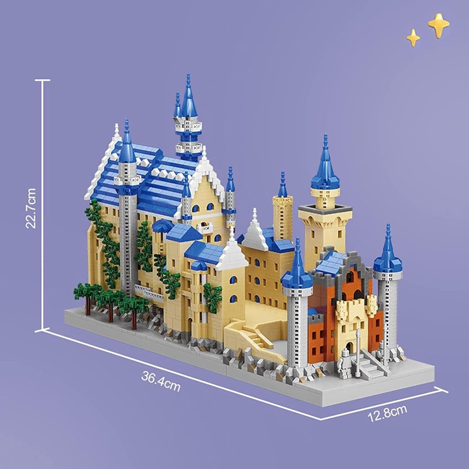 未展示品★LENOX レノックス ファルケンシュタイン城★ 希少 美品 LENOX レノックス社製 Great Castle of the world