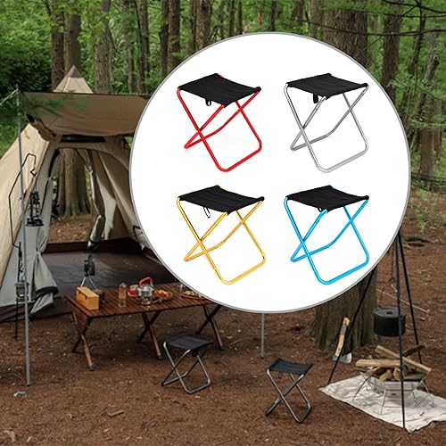 Miniatura 2 de Folding Camping Stool Portable Seats Little Fishing Chair Foldable Camp Stool for Camping Fishing Hikings Gardenings