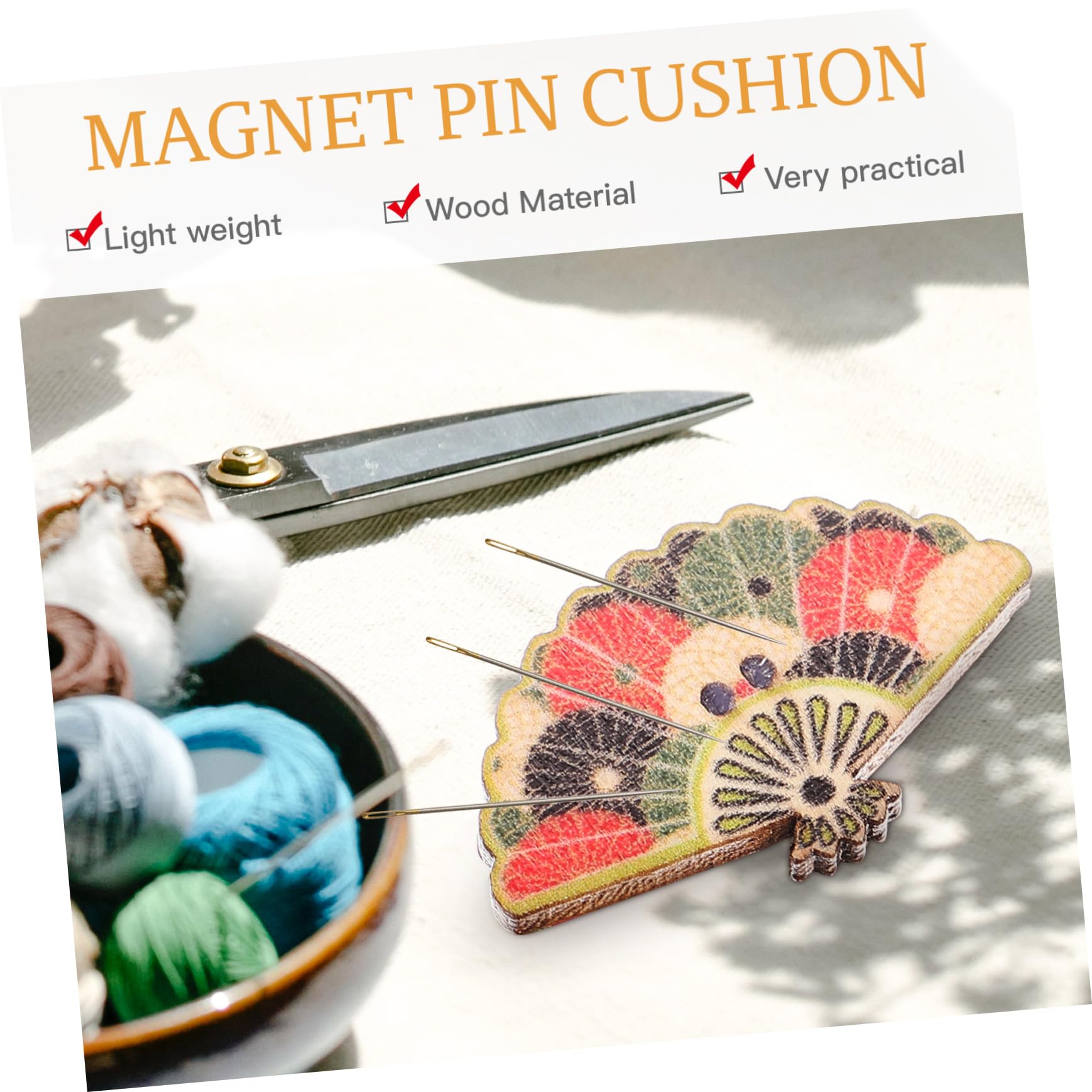 EXCEART 20pezzi Organizzatori Magnetici per Ago da Cucito di Portapunti Magnetici per Fai Te e Ricamo Accessori per Cucito Compatti e Decorativi