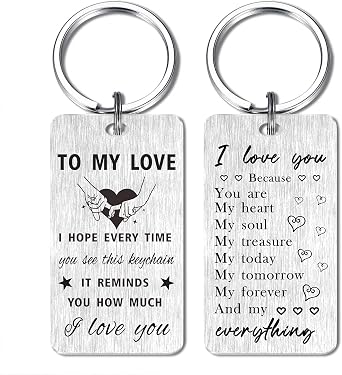 Gezxin Valentines Day Gifts for Him Her - I Love You Gift for Boyfriend Girlfriend Birthday Anniversary Long Distance Present