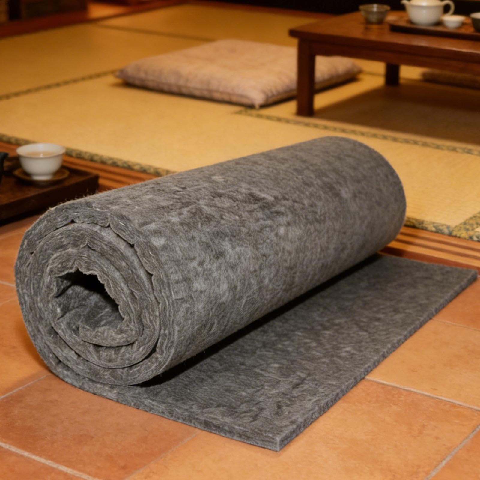 Mata izolacyjna do samochodu 400 g/m² – izolacja akustyczna i izolacja cieplna do kampera i kampera – materiał izolacyjny do demontażu – mata wygłuszająca do maski silnika, drzwi i