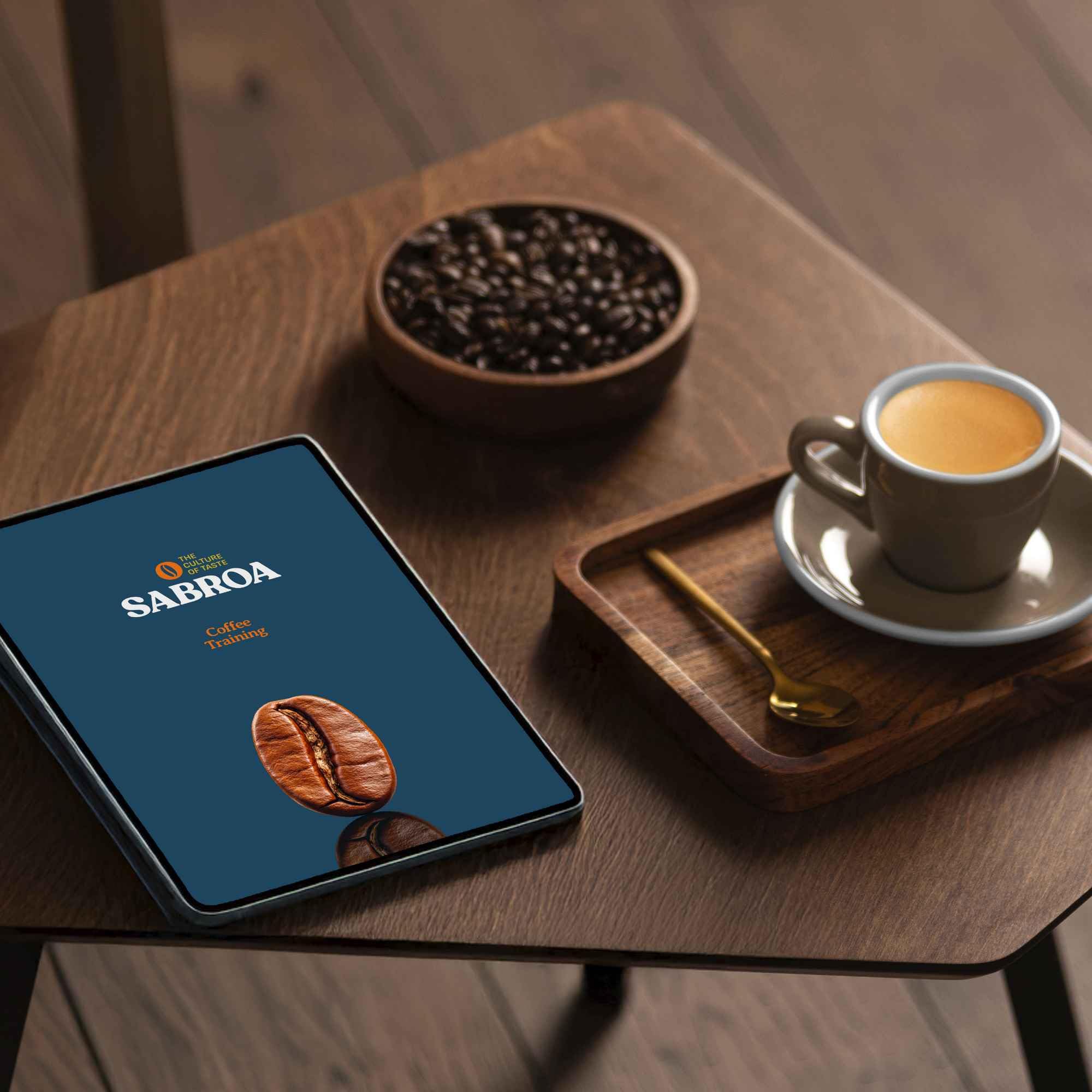 Cafe en Grano Natural de Especialidad 100% Arabica Tueste Natural y Artesanal con Sabor Intenso Acidez Equilibrada para Todas las Cafeteras 250g Gran altitud Origen Brasil - SABROA