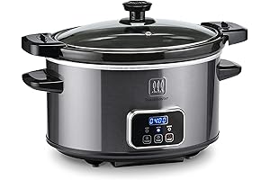 Crock-Pot 4-Quart Digital Slow Cooker with Locking Lid (Graphite)