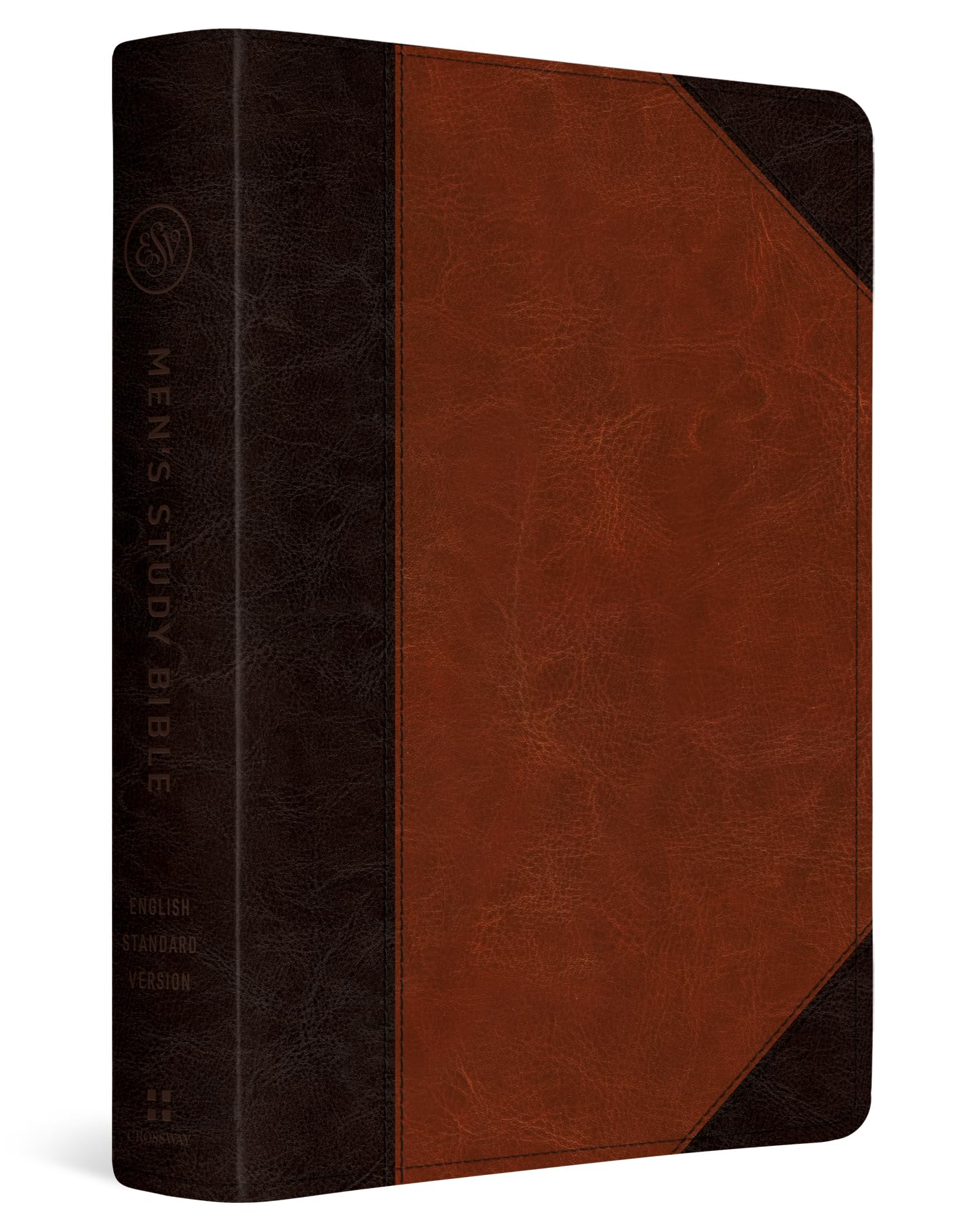 ESV Men's Study Bible (TruTone, Brown/Cordovan, Portfolio Design): Holy Bible, English Standard Version