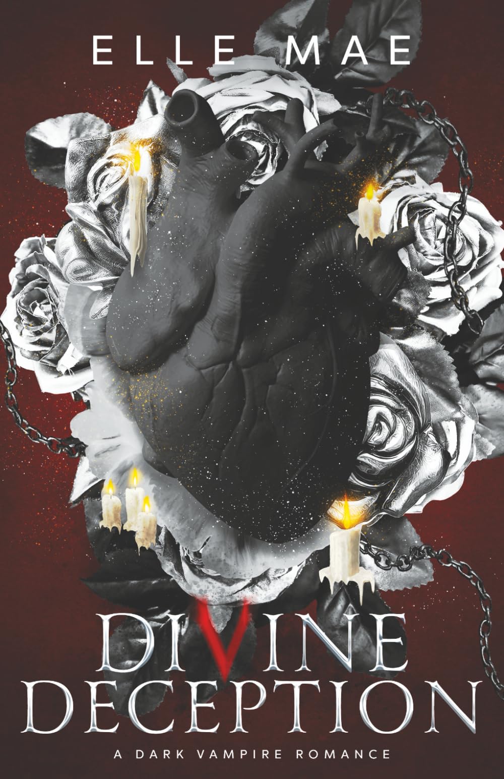 Divine Deception: A Sapphic Vampire Enemies to Lovers Throuple Romance (Blood Royale)