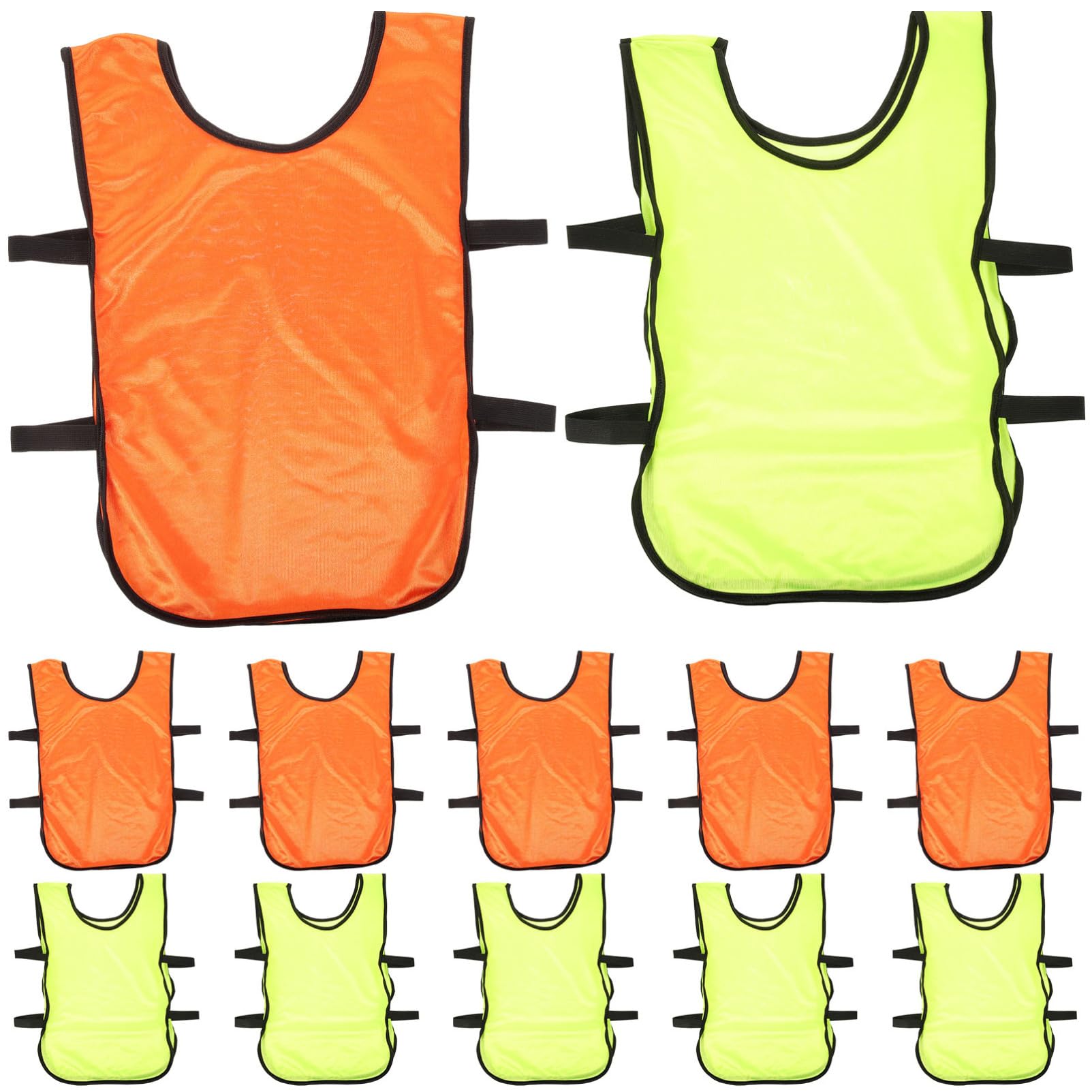 POPETPOP 12piezas Chalecos De Entrenamiento Para Fútbol Lavables Petos Deportivos De Material Transpirable Chaleco De Entrenamiento Para Baloncesto Para Prácticas De Equipo