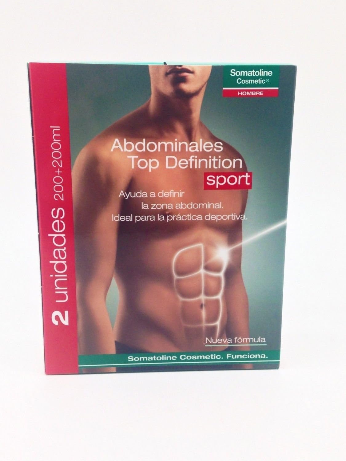 Somatoline MEN Abdominals TOP Definition Sport 13.52 Oz/400 Ml Fast Shipping by Somatoline