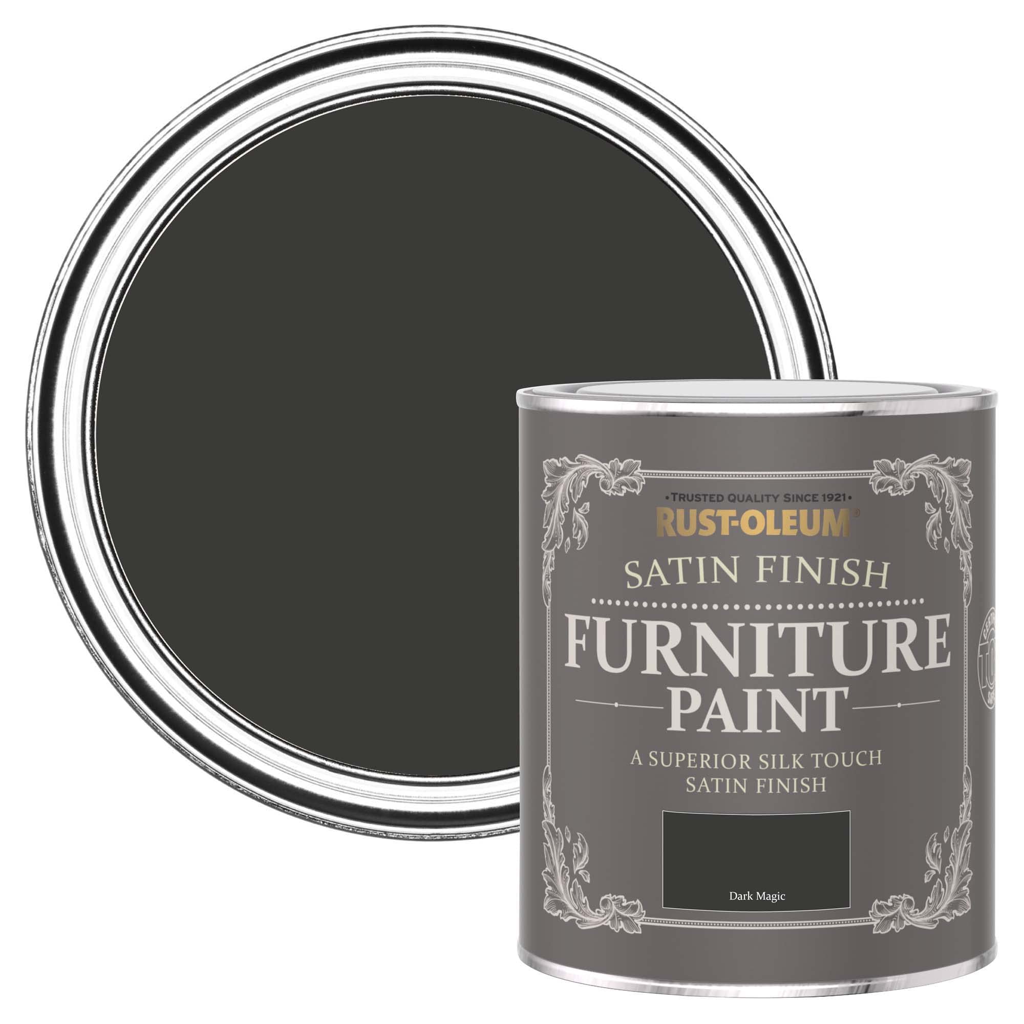 B&Q -  Dark Magic Satin Furniture Paint 750Ml