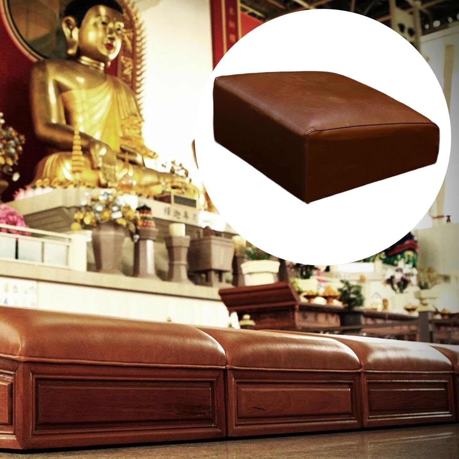 Kneeling Meditation Cushion Kneeler Pad Lightweight Comfortable Praying Cushion for Knees Seat for Room Women Men