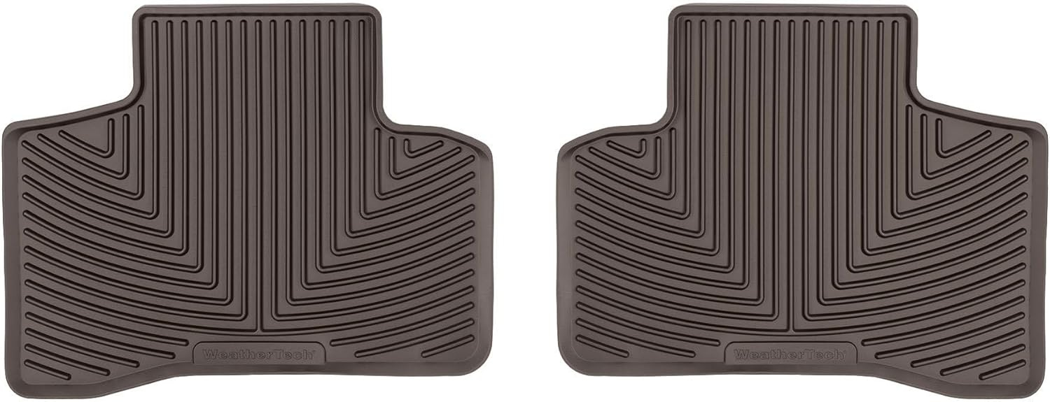 WeatherTech All-Weather Floor Mats for Mercedes AMG GLC 43, AMG GLC 43 Coupe, AMG GLC 63 S - 2nd Row (W443), Black