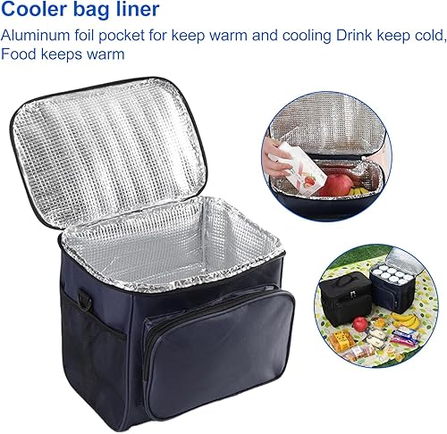 Miniatura 4 de Bolsa para silla de ruedas,Mochila para silla de ruedas para el respaldo de la silla,Bolsas de accesorios para sillas de ruedas,Portavasos para