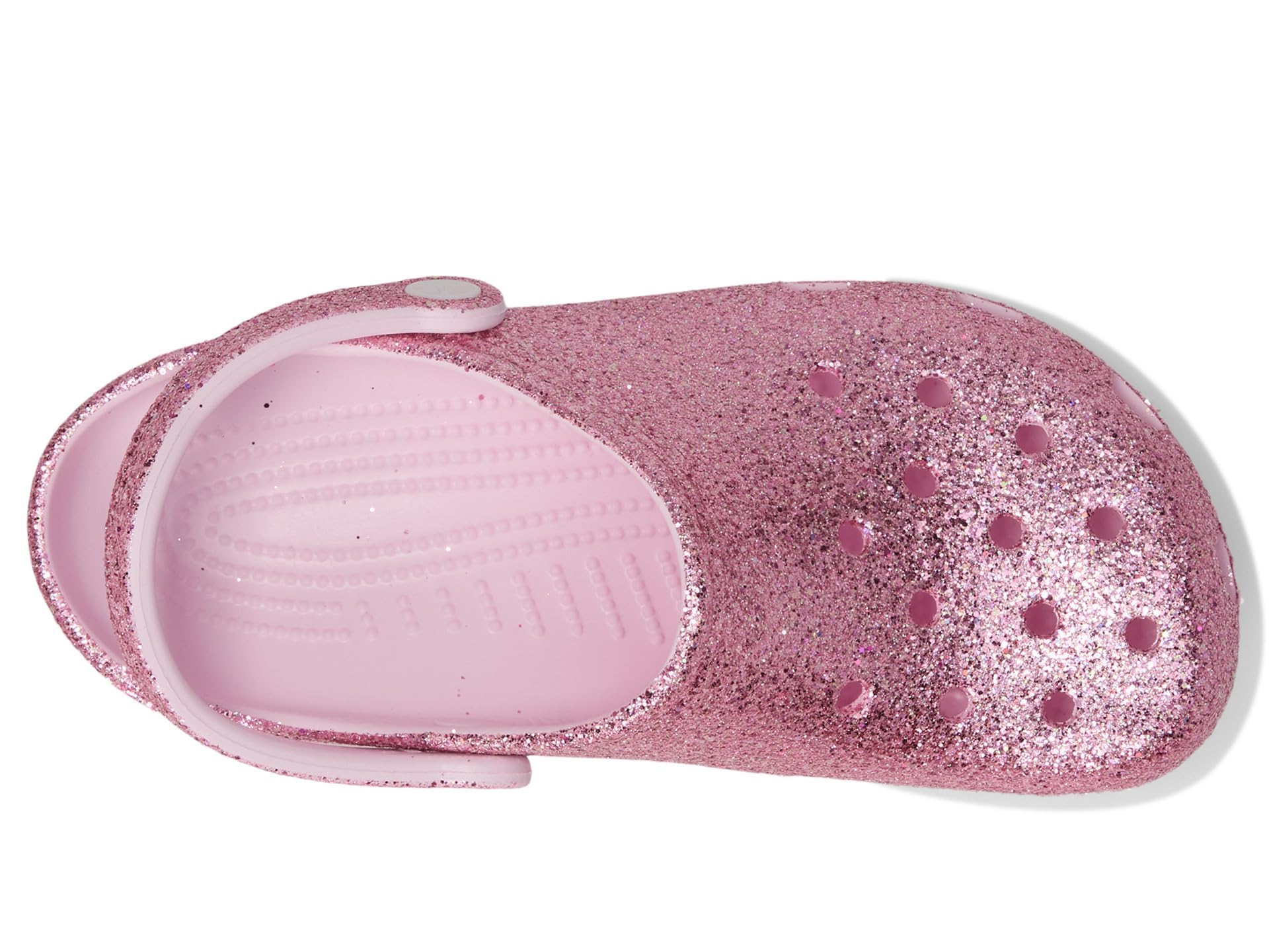 Image secondaire de Sandales Crocs Classiques à Paillettes Lait Rose - Confort et Style