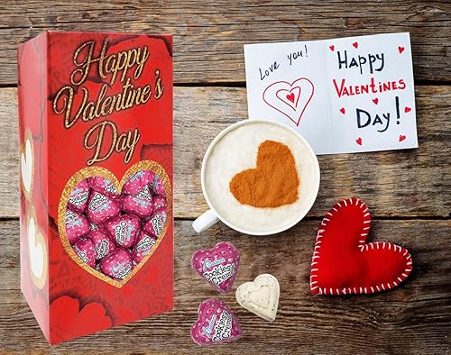 Miniatura 5 de Corazones de chocolate de San Valentín, corazones cremosos con leche, golosinas navideñas, láminas envueltas individualmente, certificado Kosher