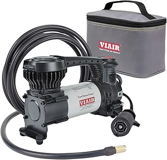 Digital EVC88P7 - Portable Air Compressor Tire Inflator for Car, Truck, SUV & RV | Preset Automatic Shut Off Feature | 7-Way Trailer Connector Plug