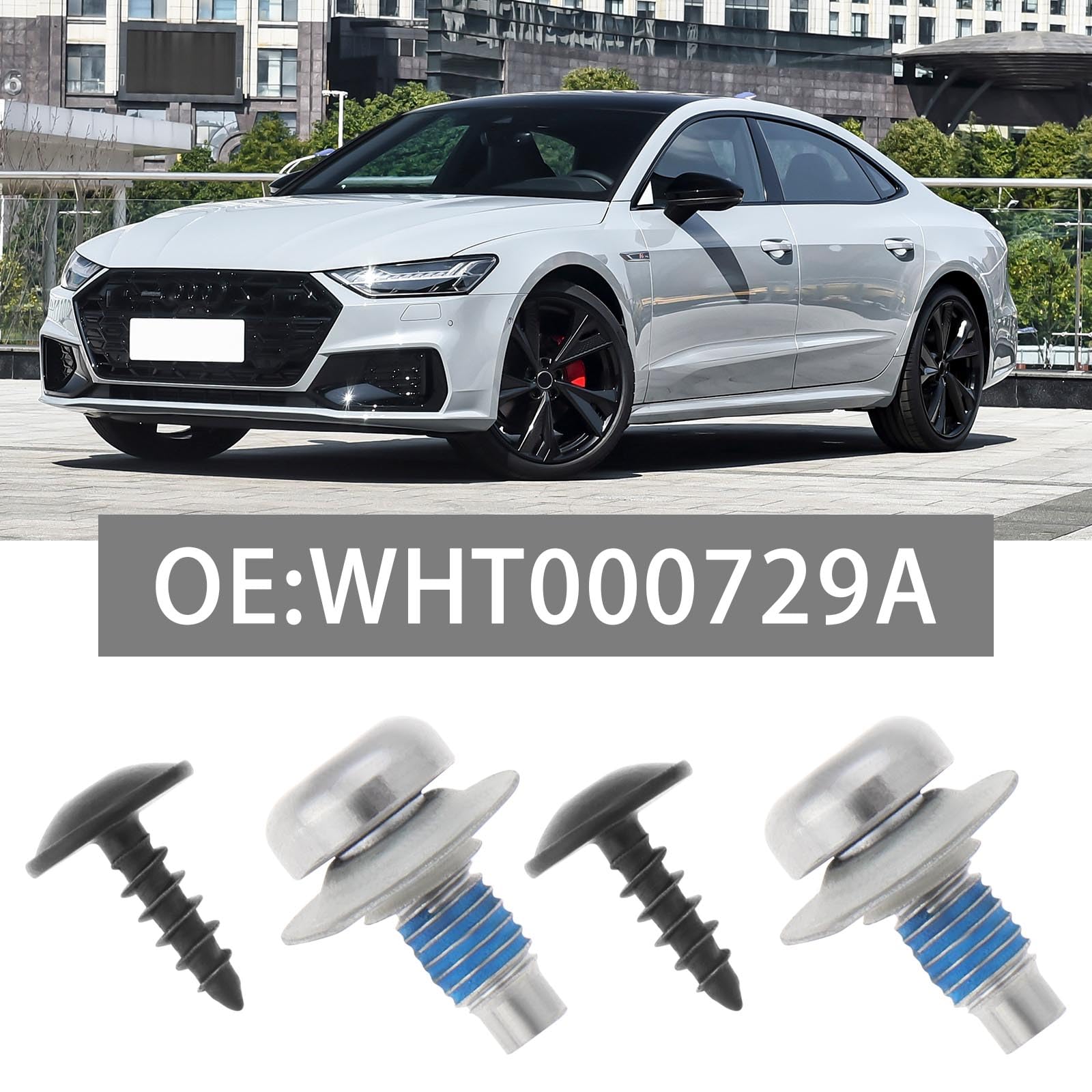 EMSea 1 Set Kit di Fissaggio per Sottoscocca Protezione Inferiore Motore Compatibile con VW Golf MK7 R GTI Include 3 Bulloni per Parafango e 8 Viti Inferiori per Parafango
