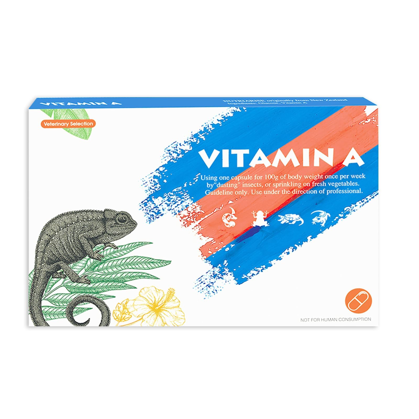 Amazon | 【NUTRIARISE】爬虫類用ビタミンAサプリ・ビタミンAサポート
