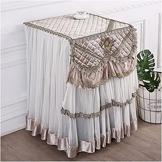 Couverture anti-poussière Couverture laveuse / sécheuse - anti-poussière, couverture de laveuse à l'épreuve du soleil, convient à la plupart des rondelles / sécheuses sur le marché, 60 * 60 * 85cm (23