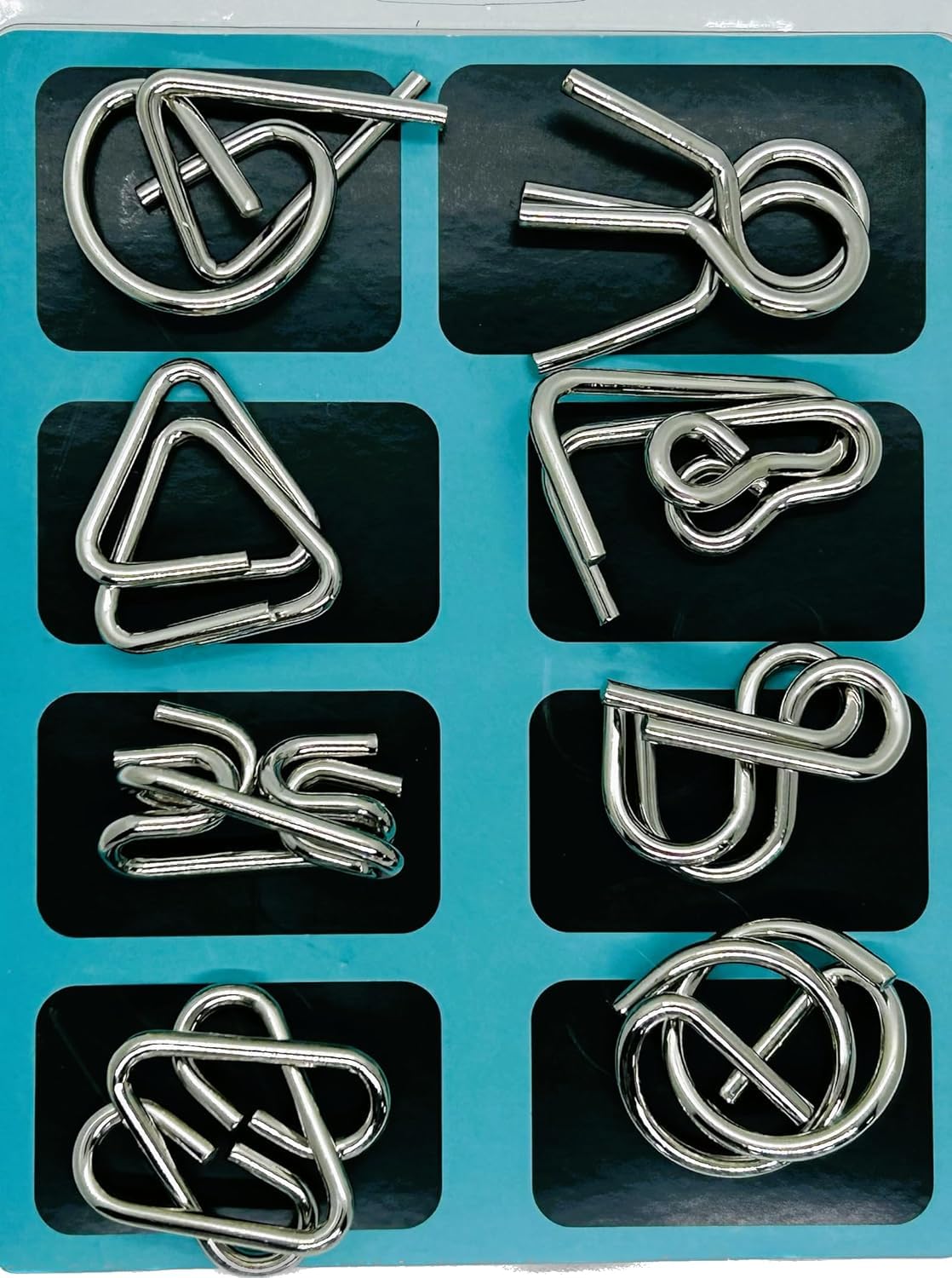 10インチ　メタルリール　リユース品　３本セット No,3 Magic World Metal Puzzle KIT Part-2 (Set of 8) / Metal Brain