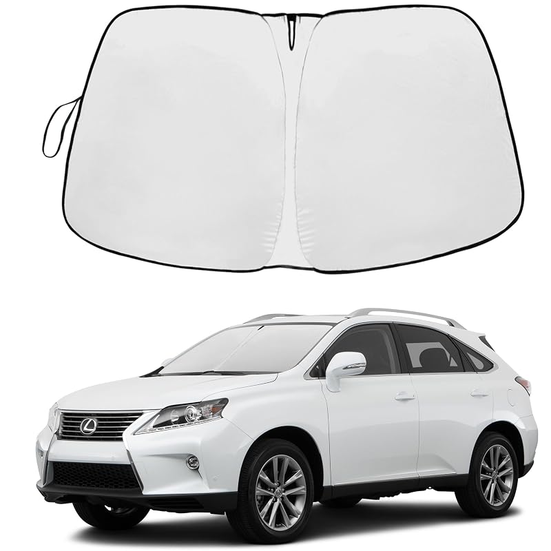 Protetor Solar Dobrável para Para-brisa GZSH compatível com Lexus RX 2010–2015