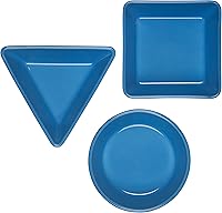 Vista 3 de Le Creuset - Set de 3 platos para tapas de cerámica, Marsella