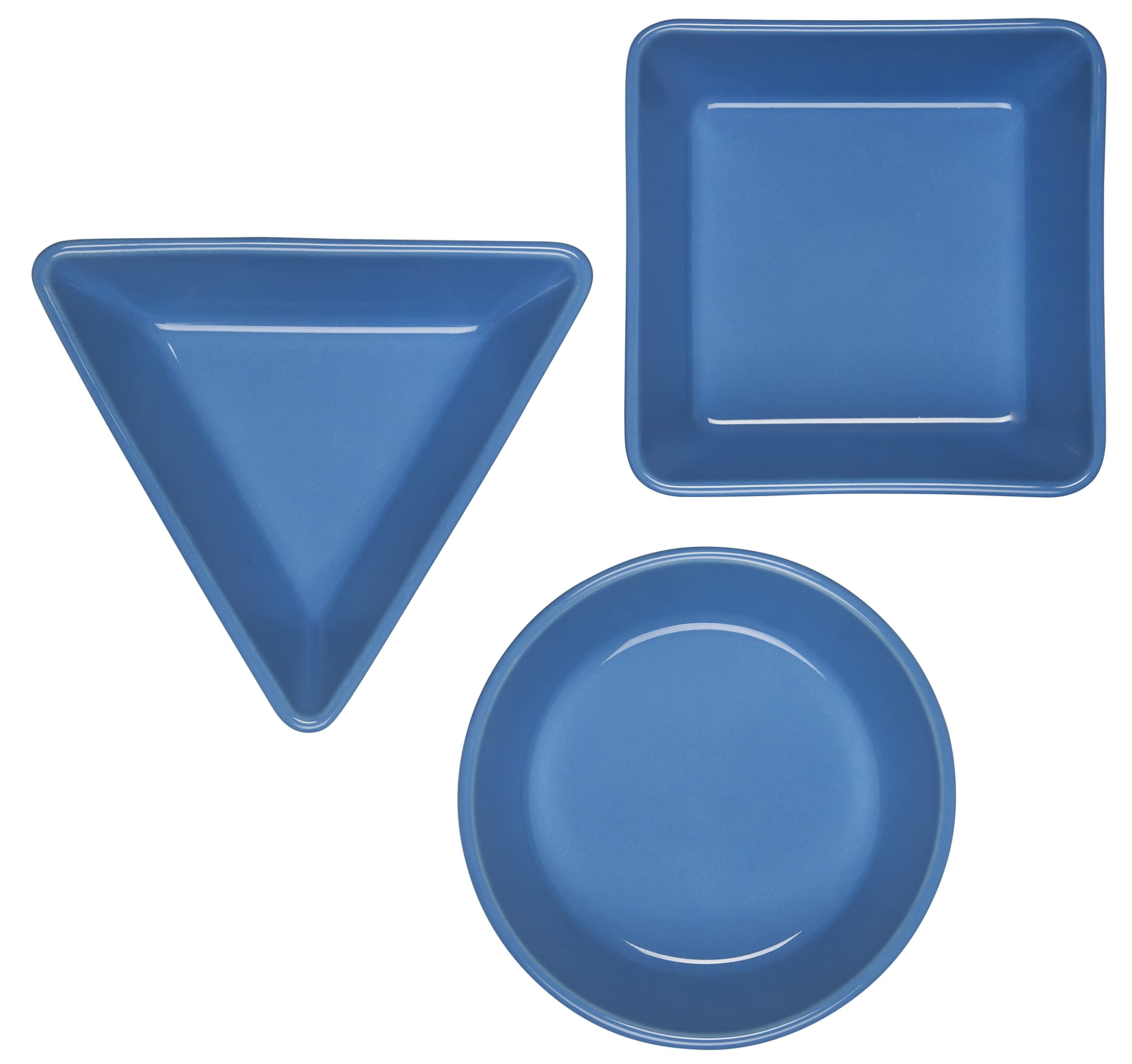 Le Creuset Set 3 Piatti Tapas In Gres Porcellanato - Scalogno - Ideali Per Antipasti, Salse E Dessert, Adatti A Forno E Microonde - 5