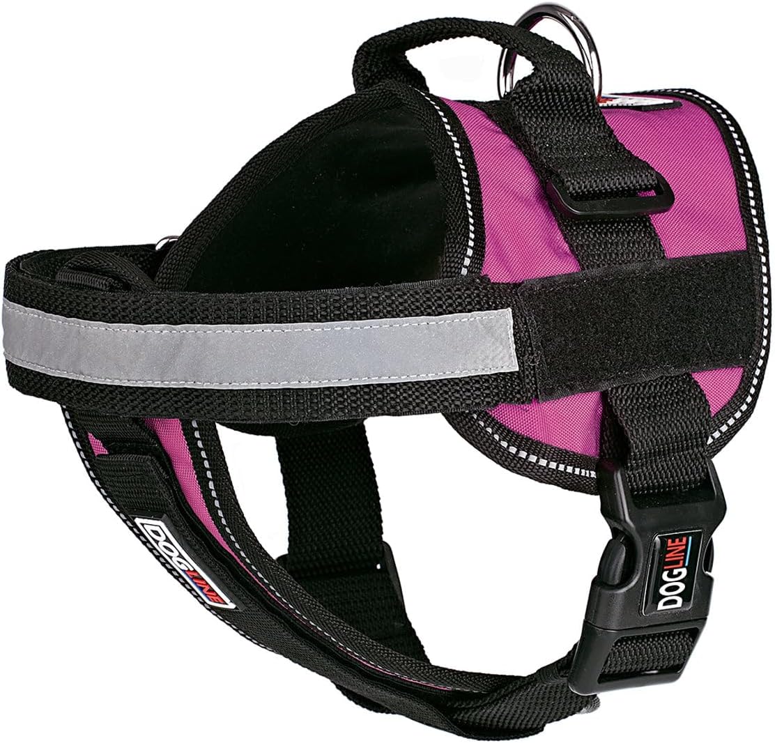Dogline N0204-1 36-46 in. Unimax Multi Purpose Dog Harness, Black