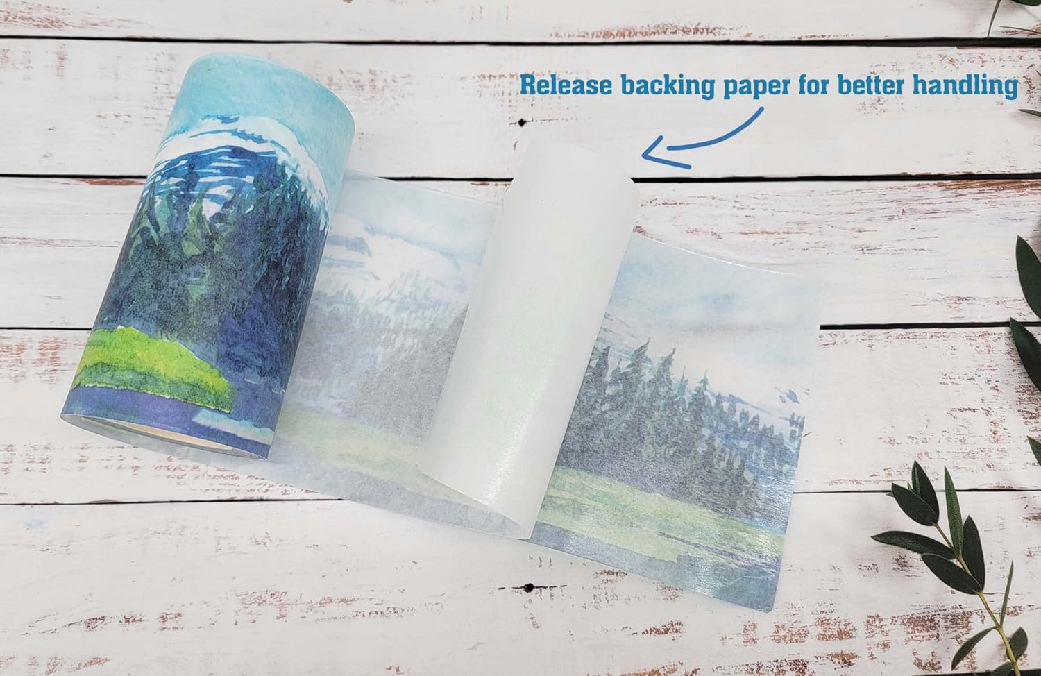 不思議の国のアリス ゴールドホイル エクストラワイド 和紙テープ スクラップブック クラフト 日記 DIY カード ティーパーティー