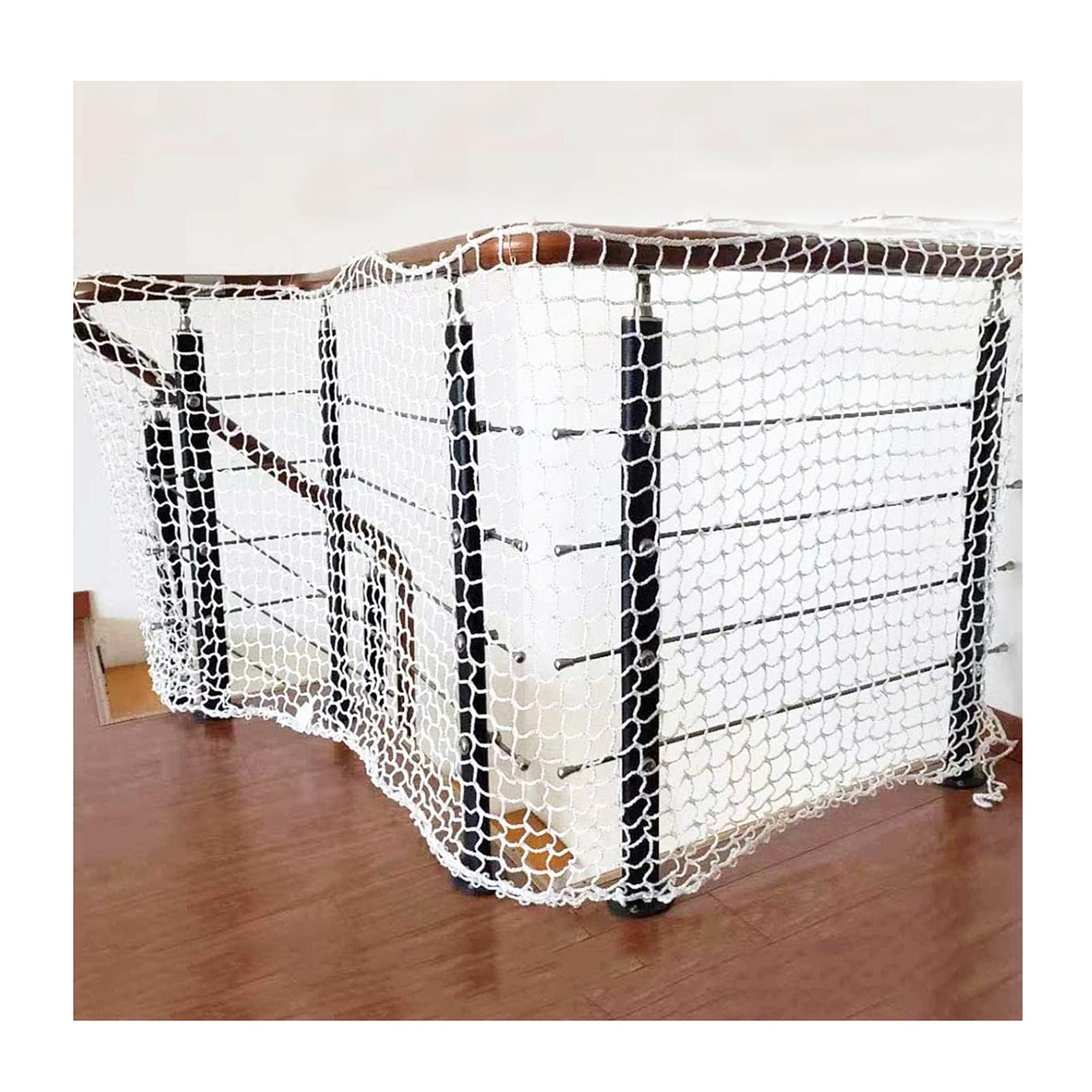 ALFAAL Child Safety Net Building Safety Net Nylon Net Safety Netting Stairway Balcony Protective Net Isolation Stadium Fence Color : 5cm mesh, Size : 5x6m(16x20ft)