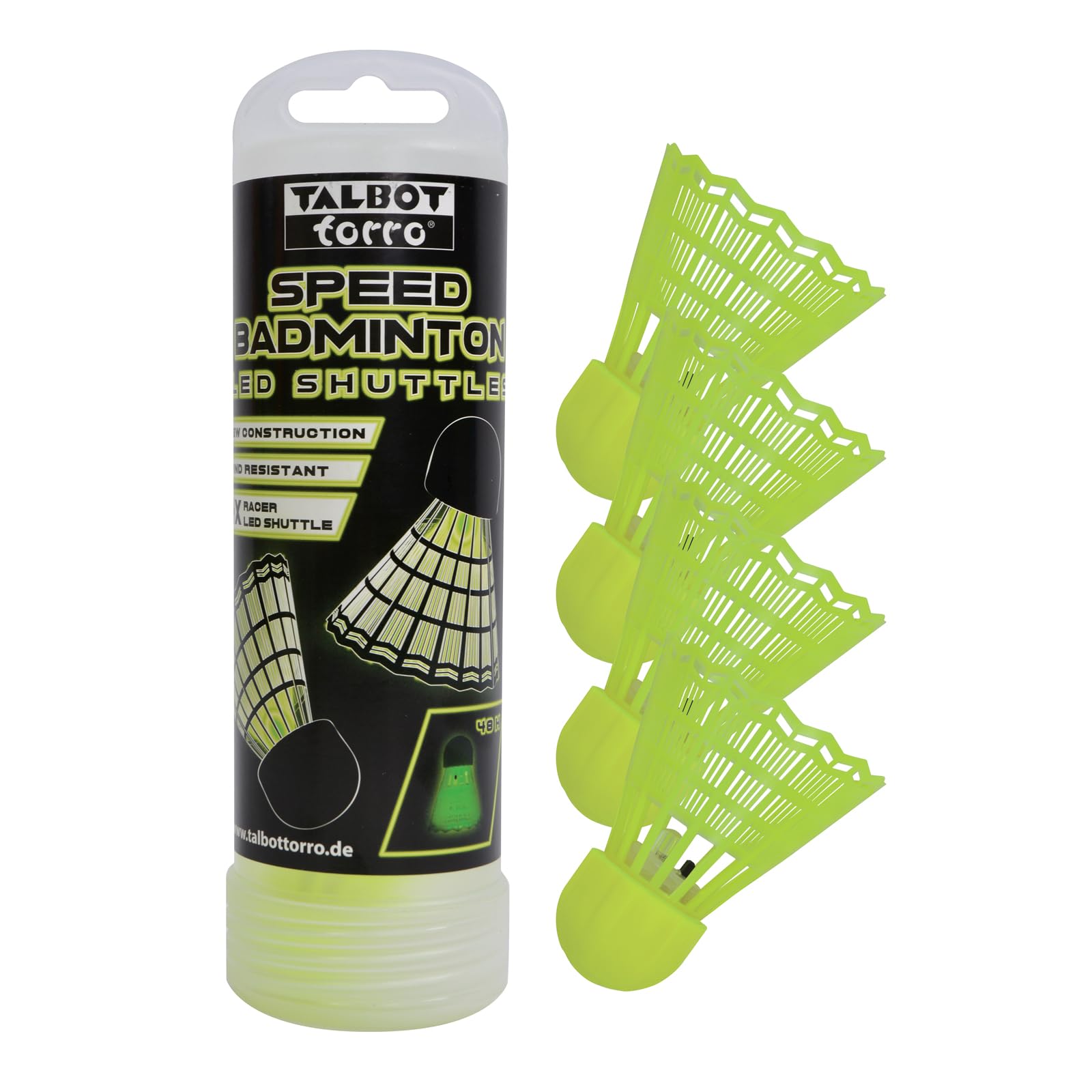 Speedminton Bälle Leuchtend