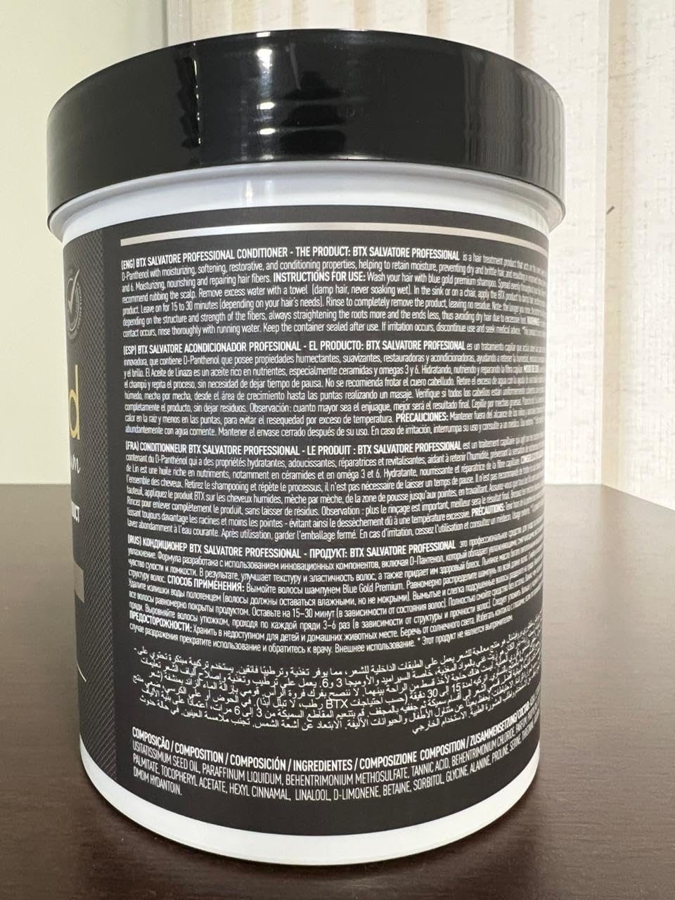 SALVATORE Blue Gold Premium – Professional Hair Realignment Keratin Treatment & BTX Haircare System