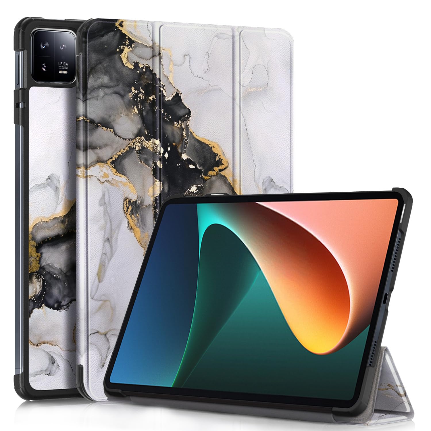 MOCA Case for Xiaomi Pad 6 11 inch,Slim Stand Hard Back Shell Protective Smart Cover for Xiaomi Pad 6/Pad 6 Pro 11" 2023 Case with Auto Wake/Sleep Function (Cloudy Marble) (B0CFLSQDLJ) Amazon Price History, Amazon Price Tracker