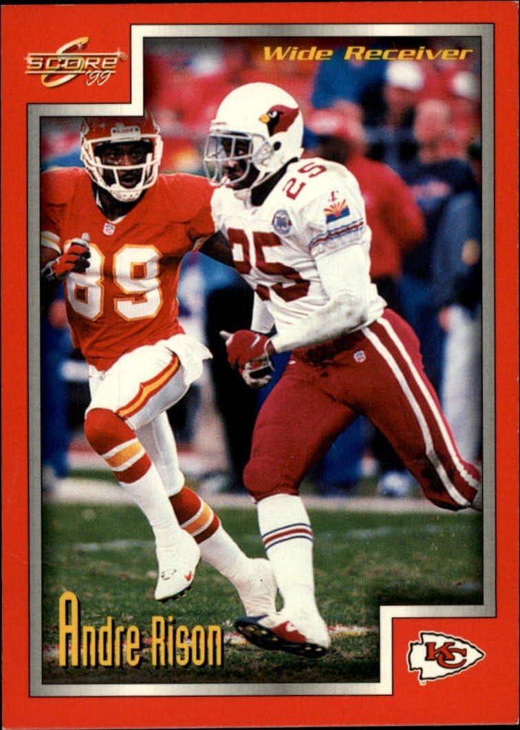 1999 Score Football Card 199 Andre Rison Collectibles
