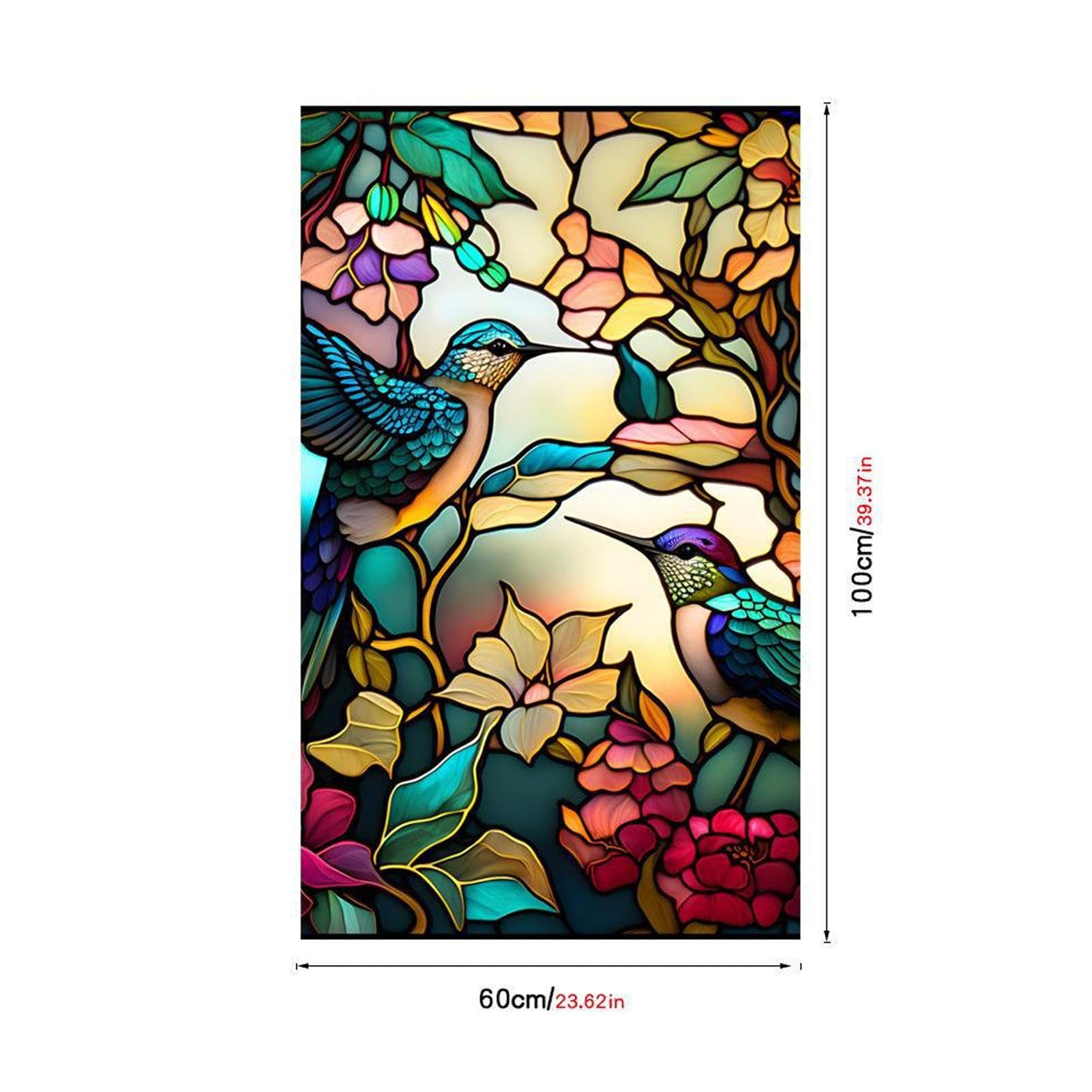 Pellicola per finestre Adesivi per vetri colorati Statica Cling Satinata Privacy Stampa 3D Mosaico arcobaleno per finestre Porta Decorazione per la casa - Italia