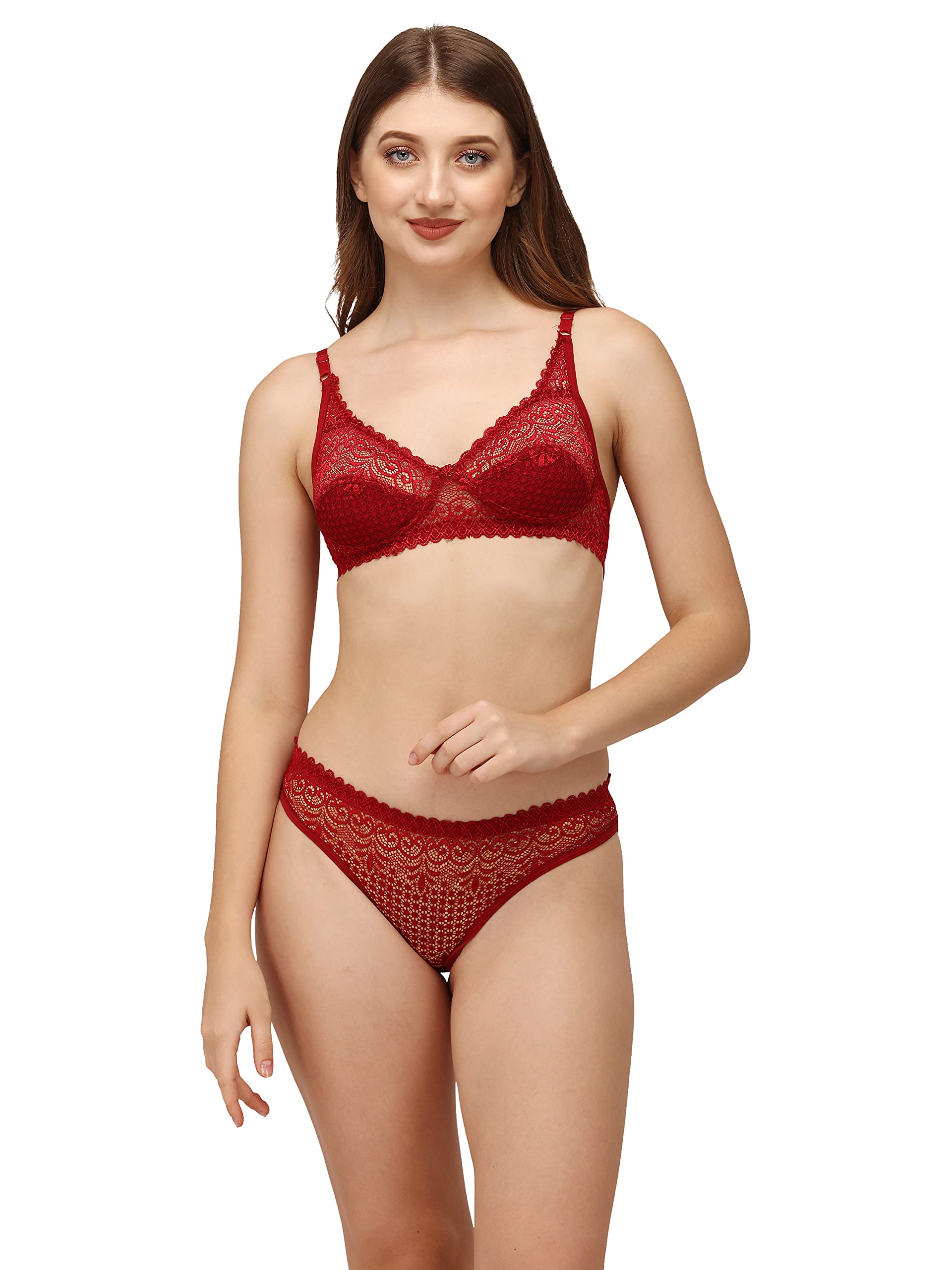 lorliva Womens Sexy Lingerie Set for Lace Lingerie Set for Honymoon, Bridal Bra Panty Set and Swimwear-picture-25
