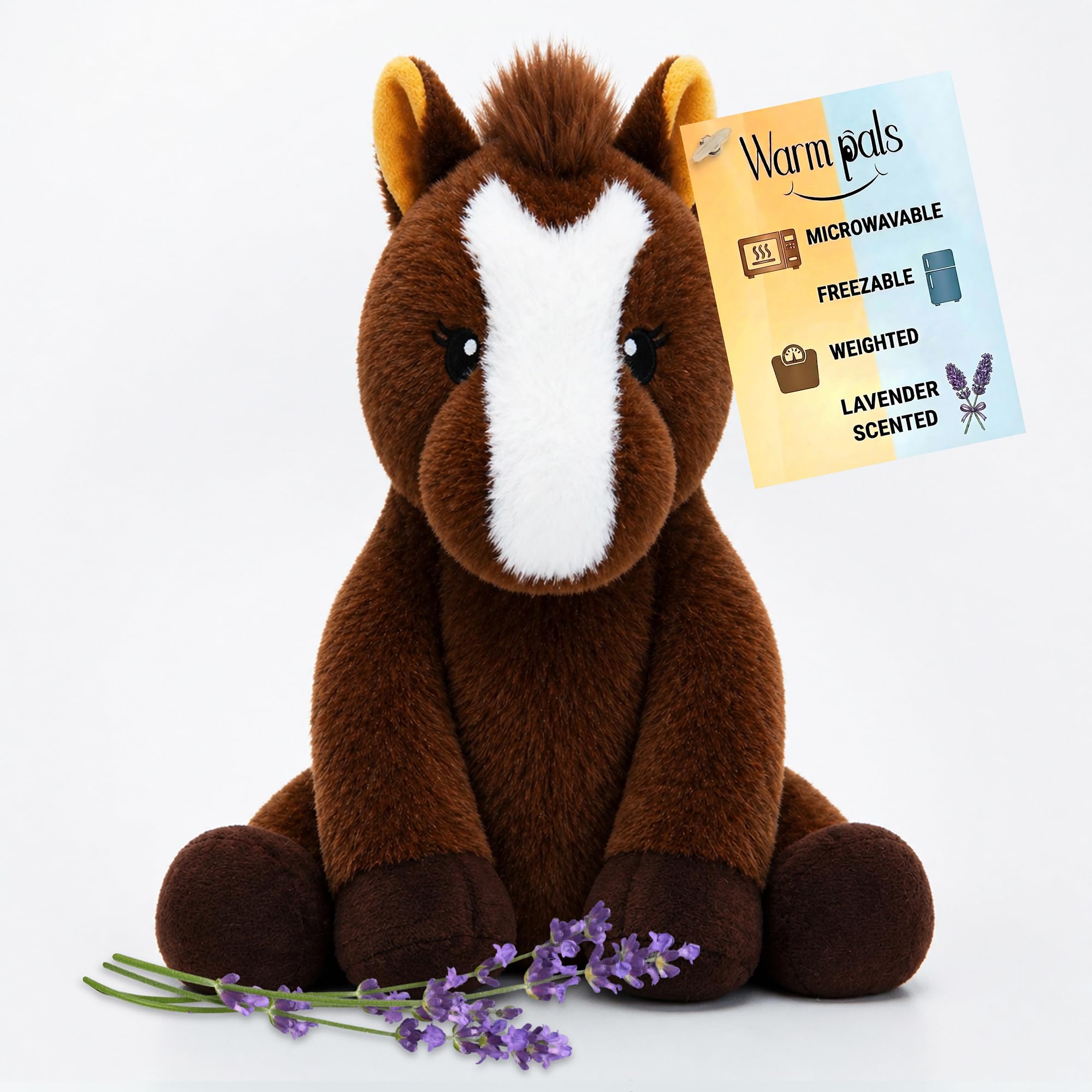 Amazon.com: 1i4 Group Harry the Horse - Microwavable & Weighted
