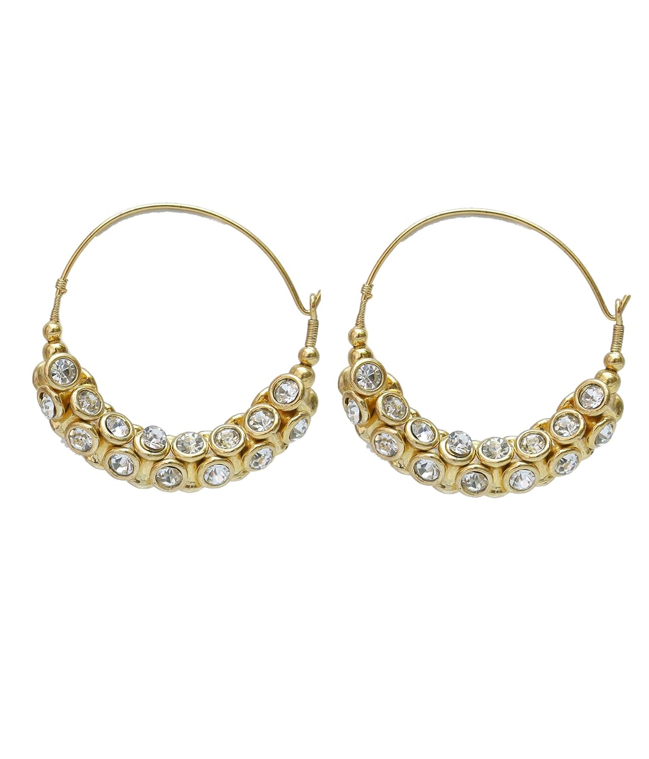 Lucky Jewellery Women’s & Girl’s Golden Designer Stud with Stone Jhumki (99-WIS-BL150-DUB) Lucky Jewellery Women’s & Girl’s Golden Designer Stud with Stone Jhumki (99-WIS-BL150-DUB)