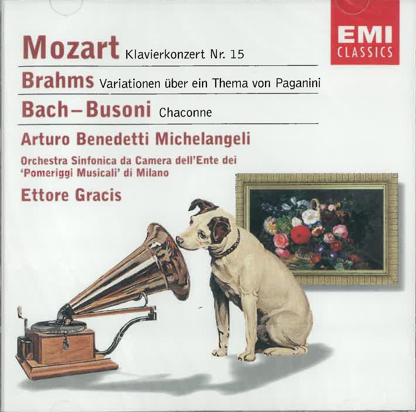 Mozart Piano Concerto No.15 W.'Pomeriggi Musicali' Orchestra Of Milan/ Gracis. Brahms Excpt.F [Audio CD] VARIOUS ARTISTS