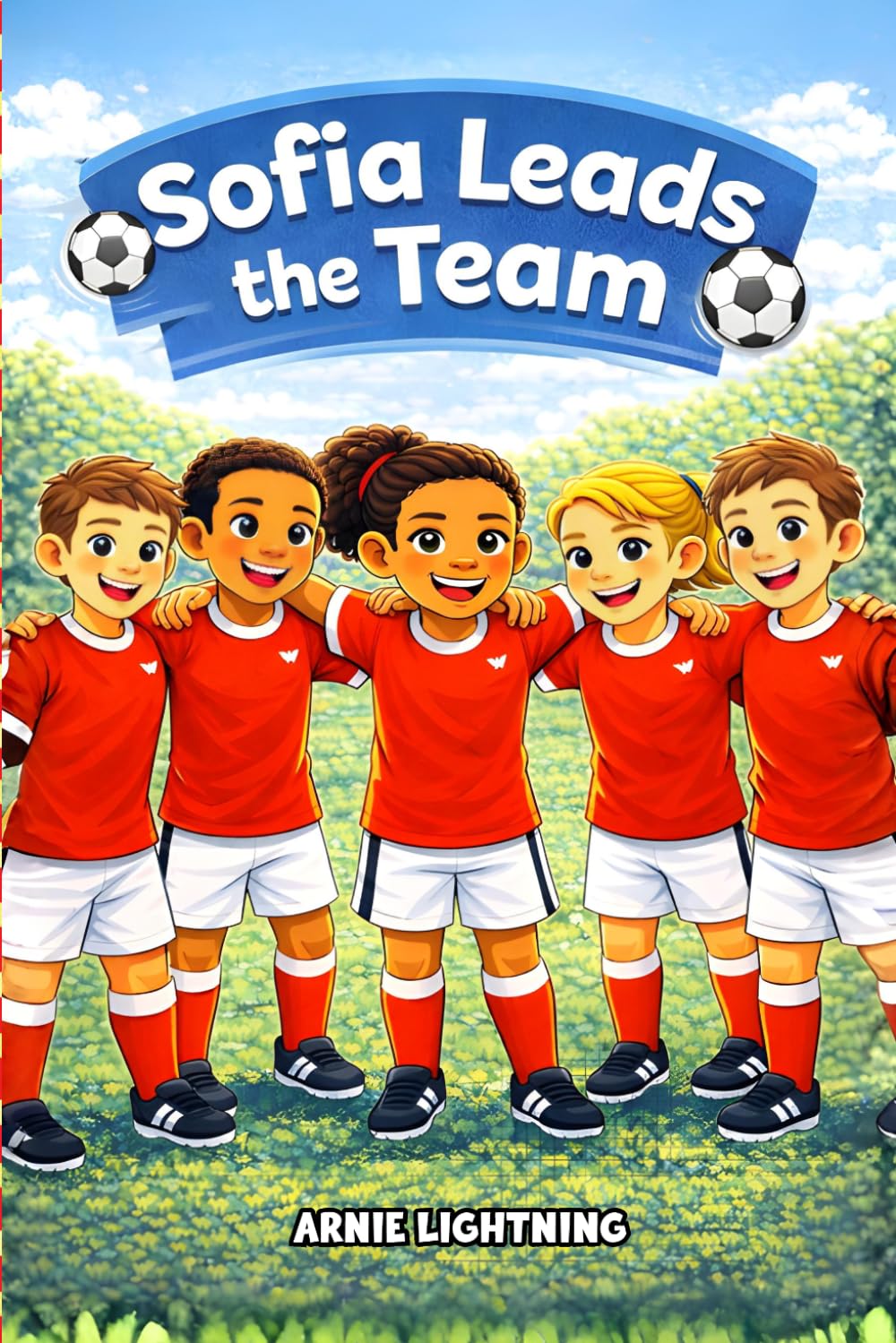 Sofia Leads the Team: A Kids Soccer Story About Leadership, Teamwork, and Encouraging Others (The Little Soccer Stars Series)