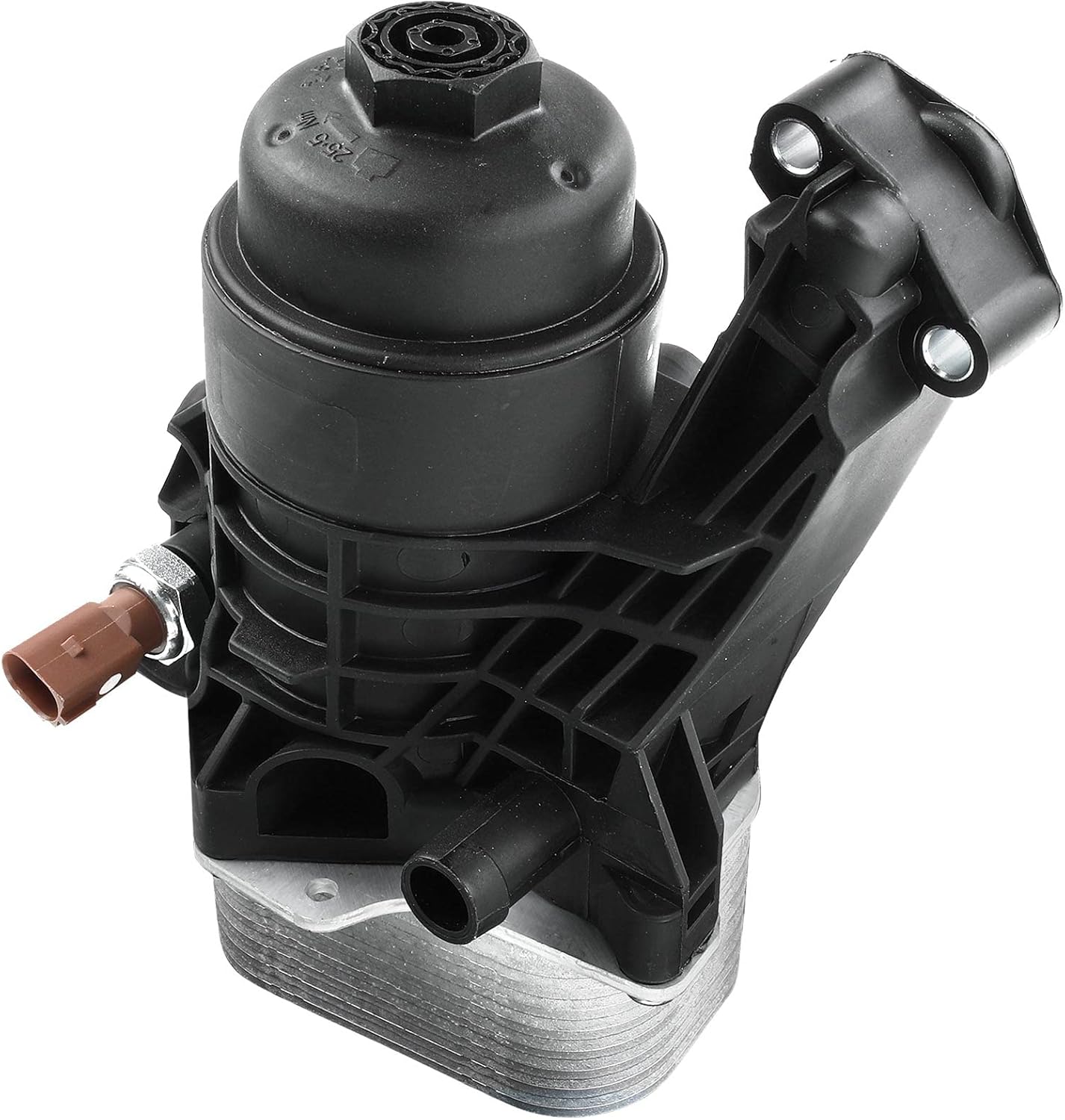 A-Premium Engine Oil Cooler Assembly Compatible with Volkswagen Passat Beetle 2014-2015 Audi A3 2012-2013 2015-2016 Q3 2014-2016 Q3 Quattro 2017