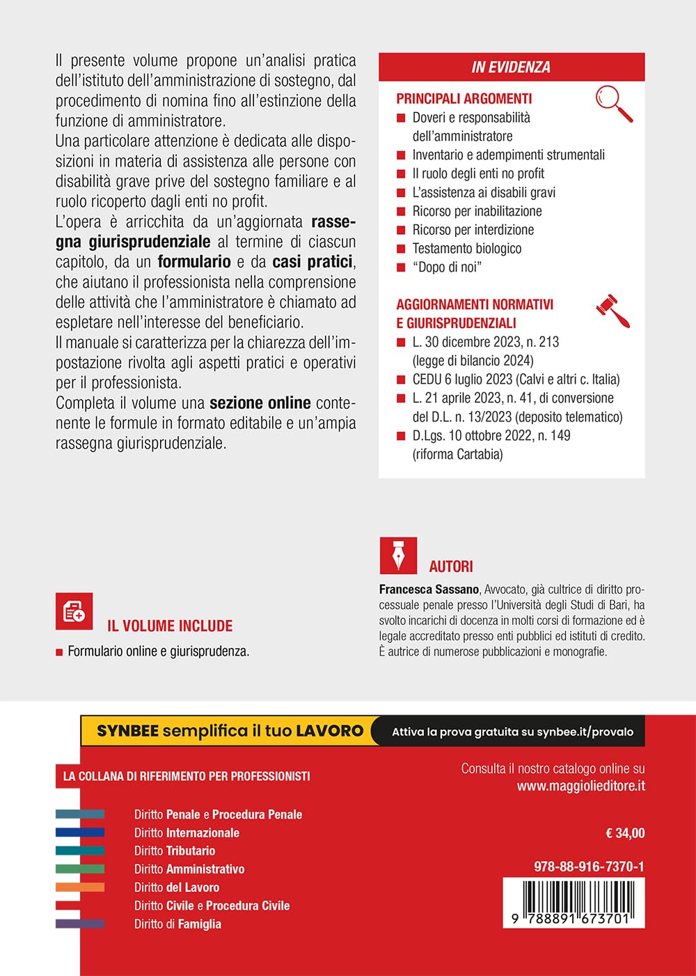 Manuale pratico dell'amministrazione di sostegno