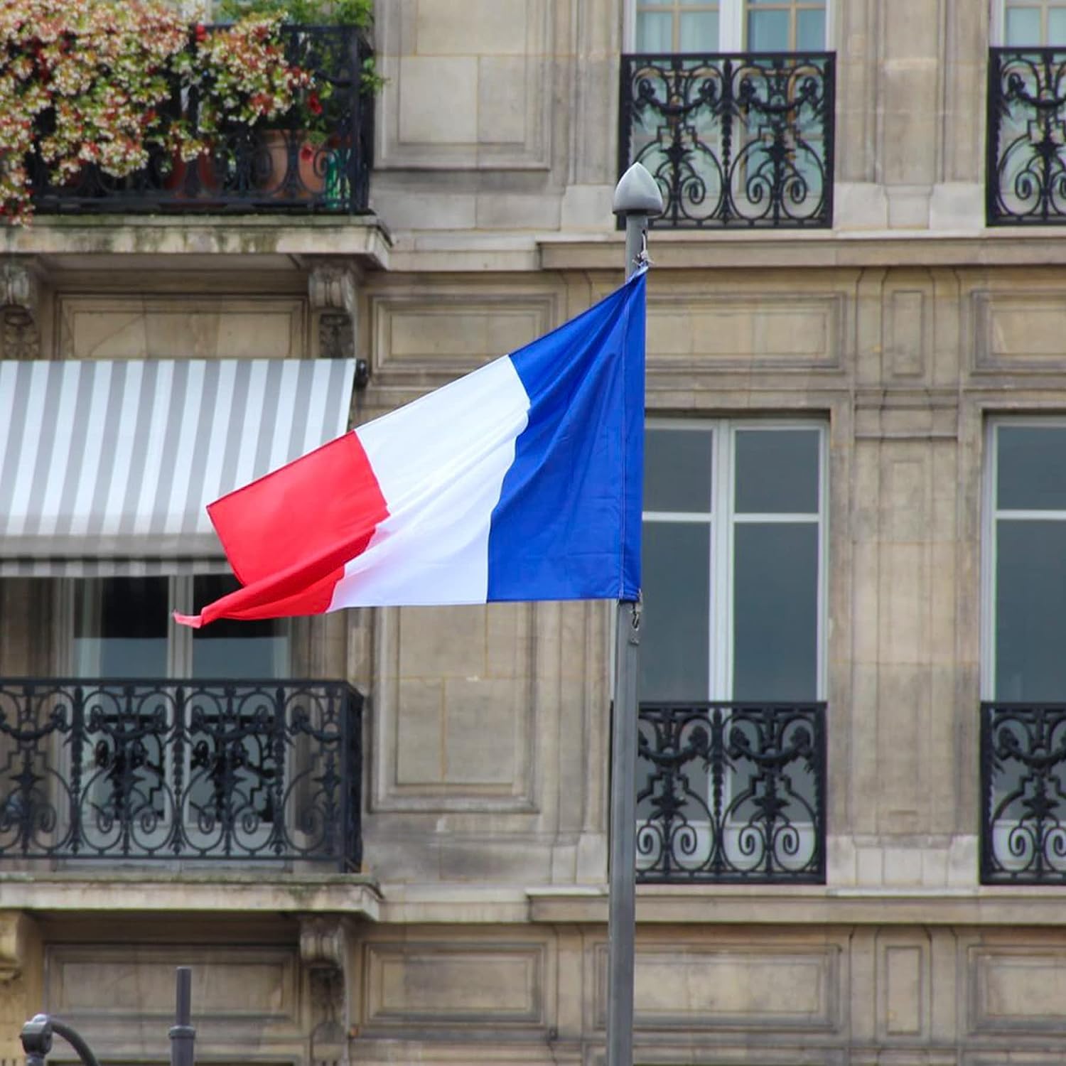 Frankreich-Flagge 90 X 150 Cm – 400D Polyester, Doppelt Genäht, Mit 2 Ösen