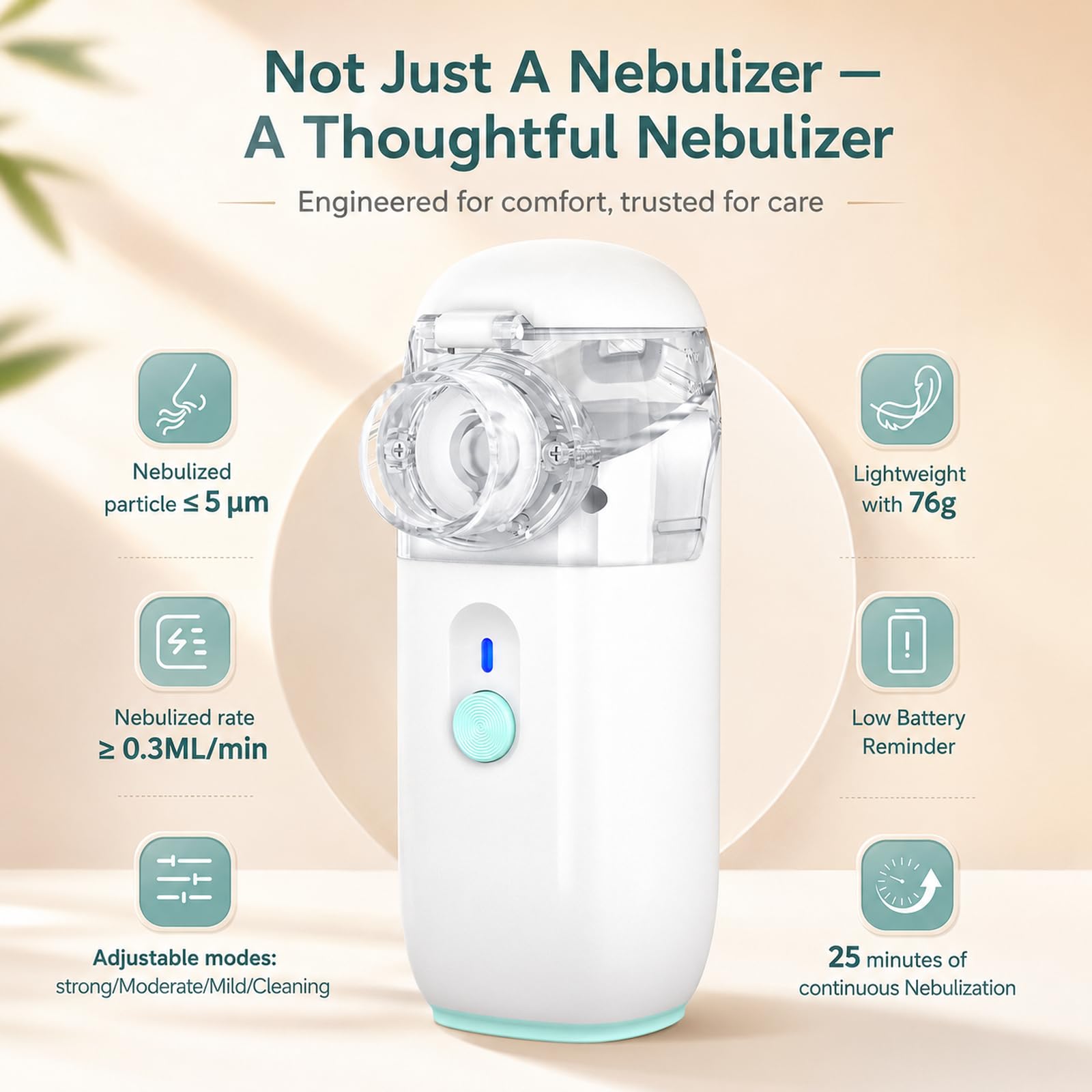 Nebulizator OLEKE dla dorosłych