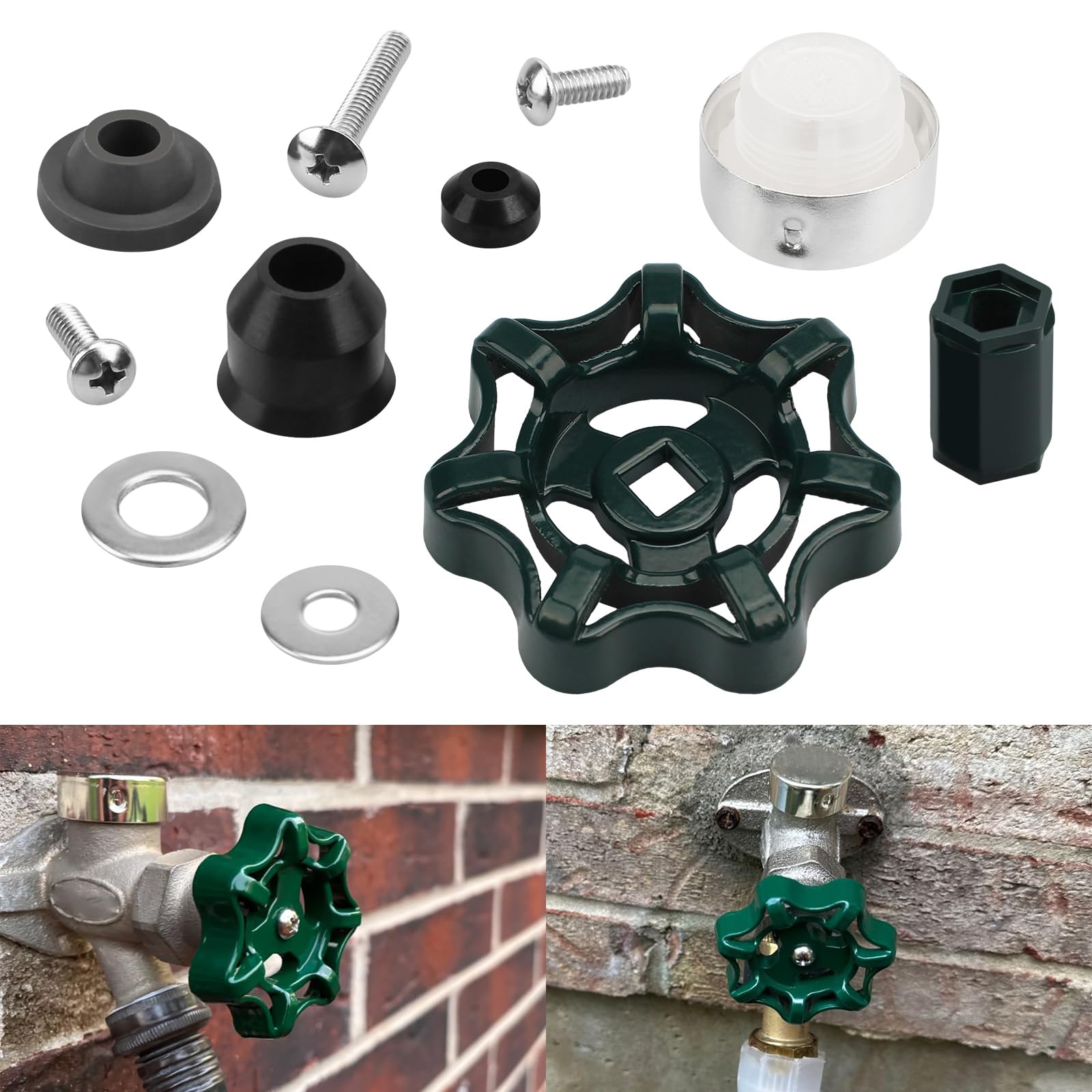 Aulpq for C-144KT-807 Outdoor Faucet Repair Kit, for C-144/244 Series Wall Hydrant