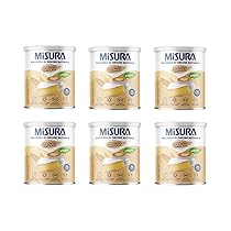 Misura Pasticceria Stevia Dolcificante in Cristalli Finissimi, Sostitutivo Dello Zucchero Semolato, Zero Calorie, Senza Glutine, Dolcificante Vegano Ideale per Dolci, Multipack 6x500g