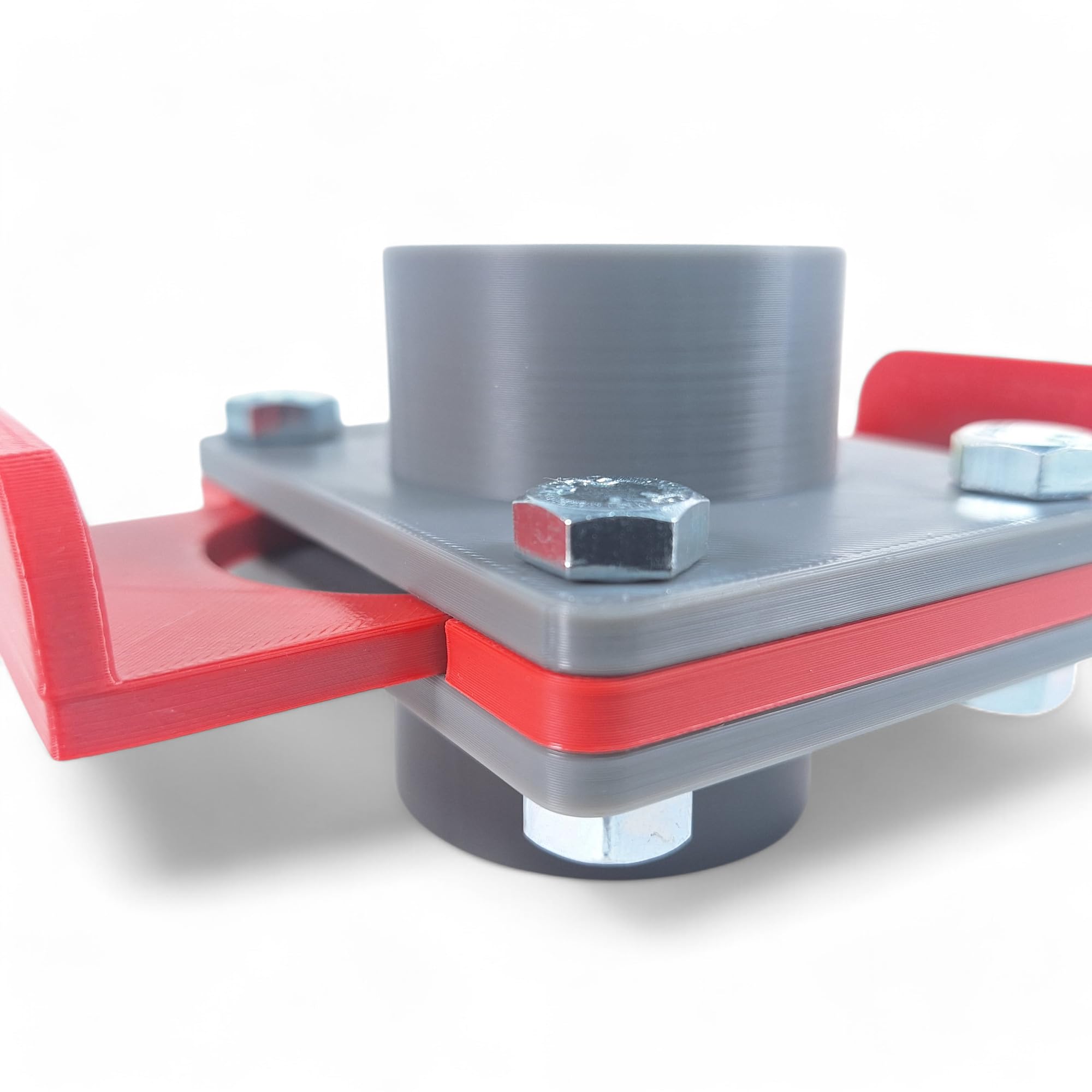 GENERISCH BlastGate DN50 Lot de 2 vannes d'arrêt pour installation d'aspiration Diamètre 50 mm En PLA robuste