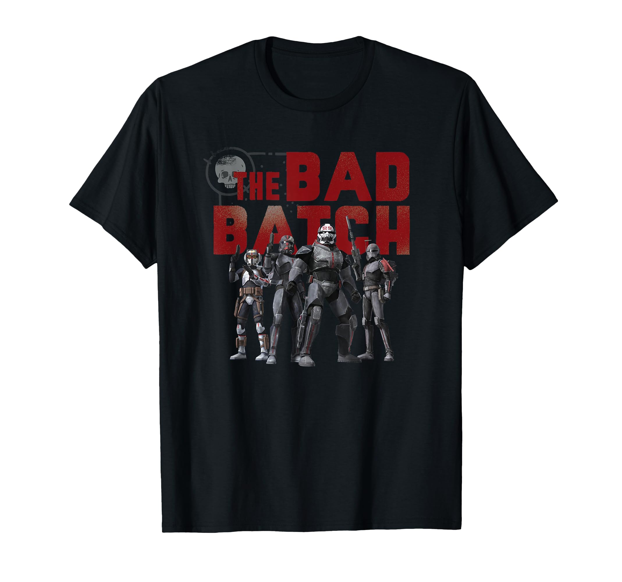 T-shirt Star Wars Bad Batch avec impression graphique Hunter Tech Wrecker - 2